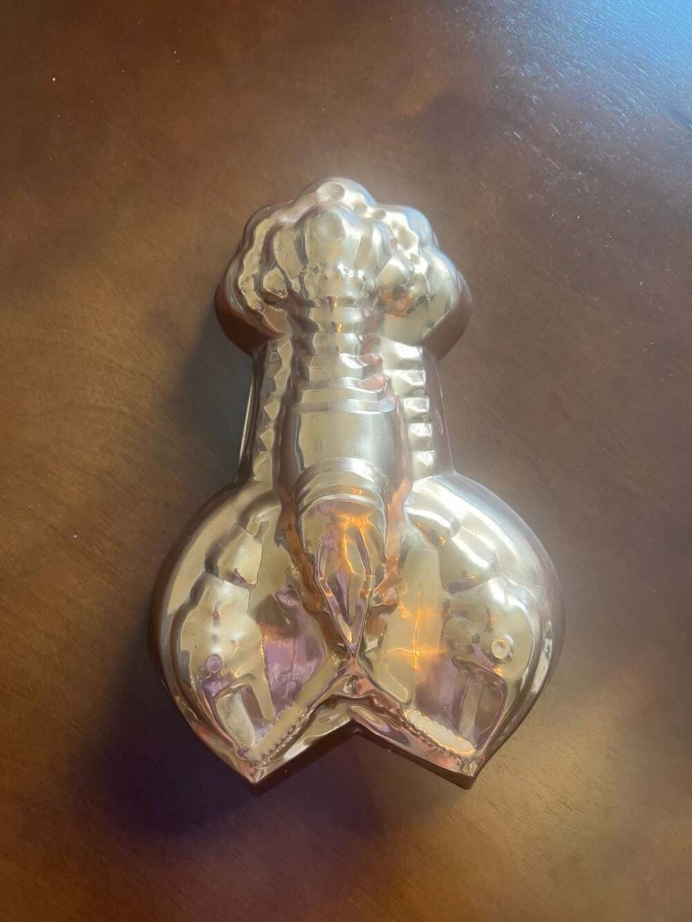 Copral Vintage Copper Lobster Jello Mold Made in Portugal